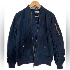 H&M Bomber Jacket (12-14Y), Blue